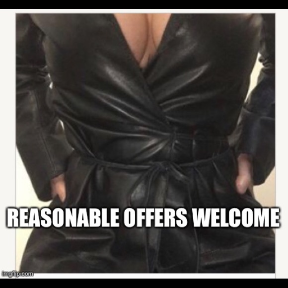 BCBG Corseted Full Length Leather Trench Coat - Picture 13 of 13